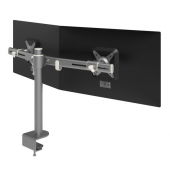 Monitorarm Viewmate 642 silber für Monitore bis 15kg, verstellbar