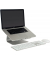 Laptop Stand mStand, silber, aus einem Guss, Auflagefläche bis zu