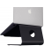 Laptop Stand mStand, schwarz, aus Aluminium, Luftzirkulation, aus