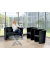 Clubsessel Echtleder schwarz Elegant, bequem und einladend