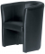 Clubsessel Kunstleder schwarz Elegant, bequem und einladend
