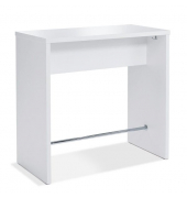 Steh- und Bistrotisch Premium 1600mm breit, Weiß