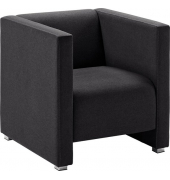 Sessel Zürich, Stoff anthrazit Elegante Sitzmöbel