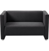 Sofa Zürich, Stoff anthrazit Elegante Sitzmöbel