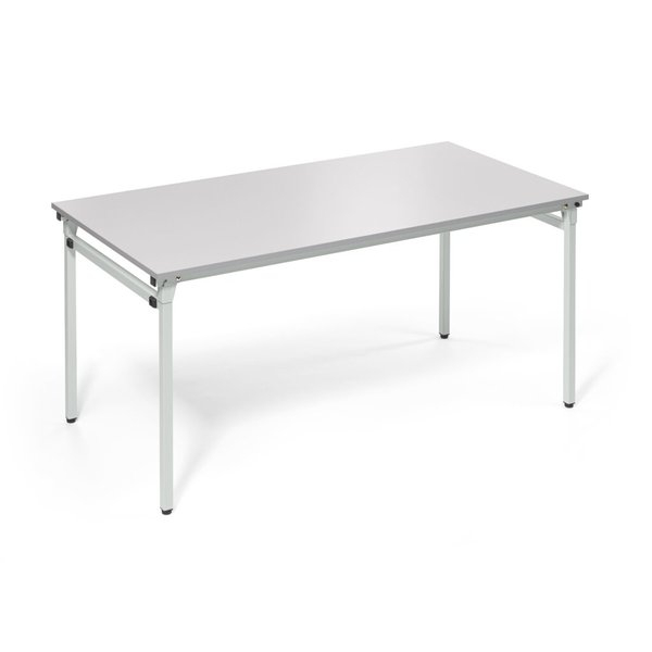 4255704320121 - Klapptisch 1600 x 800 lichtgraulichtgrau 4 Fuß 4255704320121 DESKIN