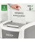 Aktenvernichter IQ small Office, 80120000, Partikelschnitt 2x15mm (P-4), 6 Blatt/100 Blatt (manuell/automatisch)