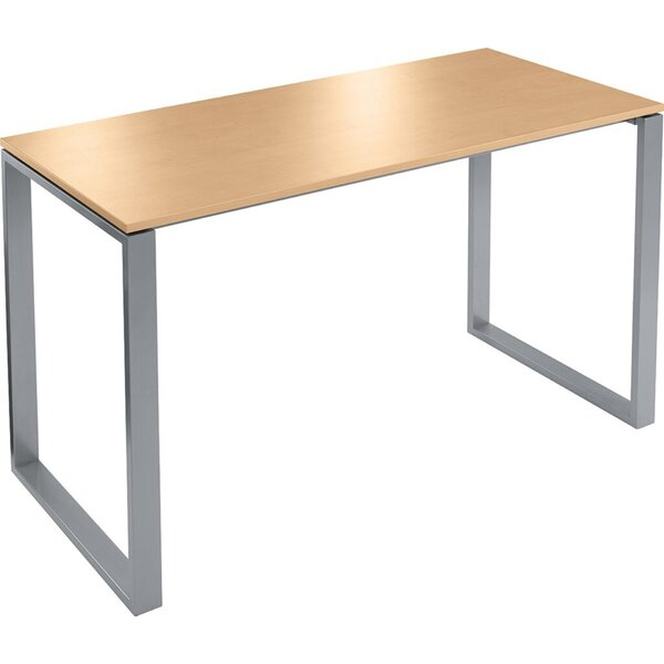 4255704320602 - Stehtisch Celsus 110cm (H) 160x80cm (BxT) rechteckig buche   silber 4255704320602 Deskin