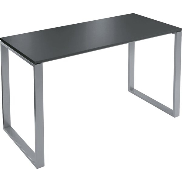 4255704320633 - Stehtisch Celsus 110cm (H) 160x80cm (BxT) rechteckig anthrazit   silber 4255704320633 Deskin