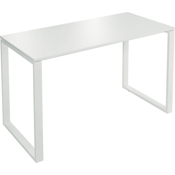 4255704320671 - Stehtisch Celsus 110cm (H) 160x80cm (BxT) rechteckig weiß   weiß 4255704320671 Deskin