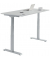 Schreibtisch Flex Modul, rechteckig, lichtgrau / silber