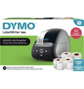LabelWriter 550 mit 4 Etikettenrollen Etikettendrucker