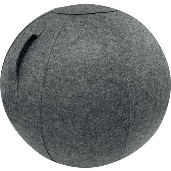 3595560034628 - ERGO SPHERE Sitzball grau mit waschbarem Filzbezug 3595560034628 HAMELIN