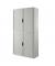 Aktenschrank easy Office E2CT0000100039, Kunststoff/Stahl abschließbar, 4 OH, 110 x 204 x 41,5 cm, grau