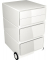 Rollcontainer easyBox EBGHPH.13 Kunststoff weiß, 4 normale Schubladen