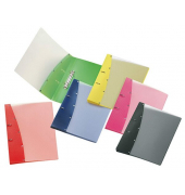 Ringbuch Diamond ohne 1141400, A4 2 Ringe 20mm Ring-Ø PP-Vollkunststoff farbig sortiert