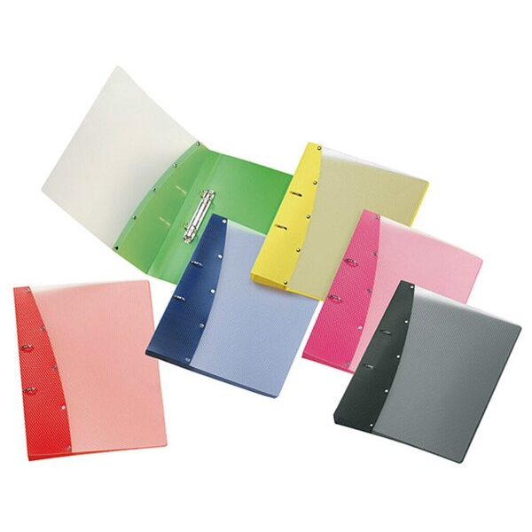 4000225001048 - Ringbuch Diamond ohne 1141400 A4 2 Ringe 20mm Ring-Ø PP-Vollkunststoff farbig sortiert 4000225001048 12 Stück