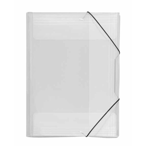 4000225036460 - Eckspannmappe Crystal 4432290 A3 farblos-transparent Kunststoff mit 3 Einschlagklappen 4000225036460 12 Stück