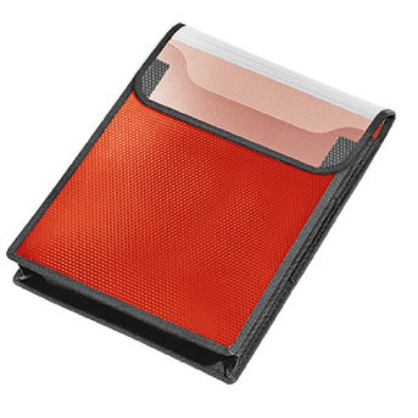 4000225066733 - VELOBAG Heftbox A4 rot hoch mit KLettverschluss 4000225066733 12 Stück