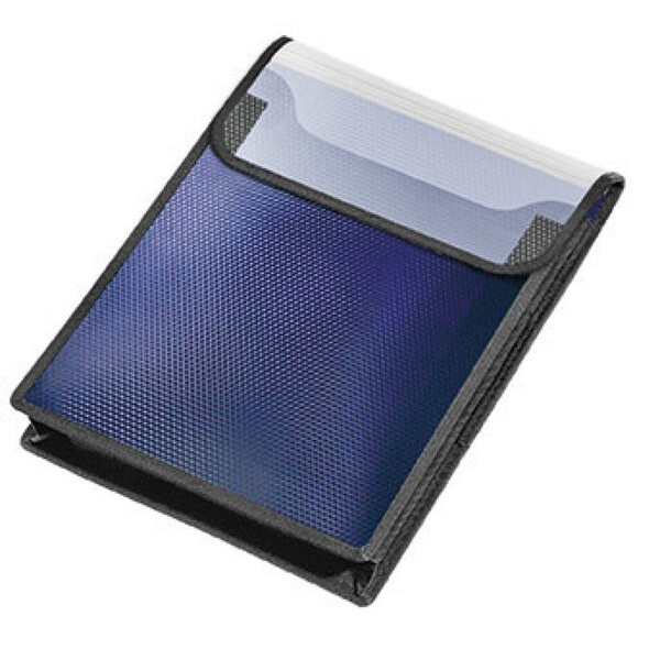 4000225066795 - VELOBAG Heftbox A4 blau hoch mit Klettverschluss 4000225066795 12 Stück