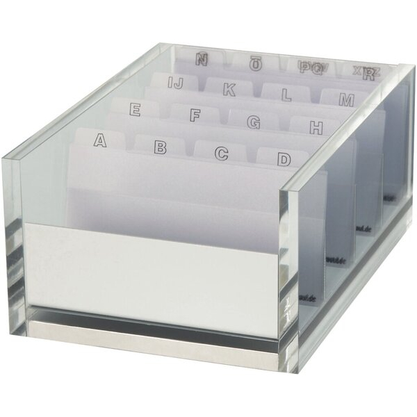 4002390047098 - AcrylVisitenkartenbox 1966305 114x71x75 cm glasklar 4002390047098 MAUL 1966305