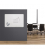 Whiteboard MAULstandard, 6454084, 120x200cm (HxB), kunststoffbeschichtet, Aluminium, silbereloxiert