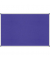 Pinnwand Standard 6444235, 120x90cm, Filz, Aluminiumrahmen, blau