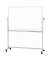 Stativdrehtafel-Whiteboard MAULstandard, 6459484, 180x120cm, kunststoffbeschichtet, Aluminiumrahmen