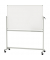 Stativdrehtafel-Whiteboard MAULstandard, 6459484, 195,5x194,5x55,8cm (BxHxT), kunststoffbeschichtet, Aluminium
