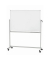Stativdrehtafel-Whiteboard MAULstandard, 6460384, 165,5x194,5x55,8cm (BxHxT), emailliert, Aluminium