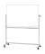 Stativdrehtafel-Whiteboard MAULstandard, 6460384, 165,5x194,5x55,8cm (BxHxT), emailliert, Aluminium
