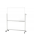 Stativdrehtafel-Whiteboard MAULstandard, 6460384, 165,5x194,5x55,8cm (BxHxT), emailliert, Aluminium