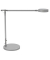 LED-Schreibtischlampe MAULgrace colour vario, silber, mit Standfuß, dimmbar