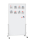 Stativdrehtafel-Whiteboard easy2move, 6455484, 100x180cm (HxB), kunststoffbeschichtet, Aluminium