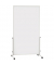 Stativdrehtafel-Whiteboard easy2move, 6455484, 100x180cm (HxB), kunststoffbeschichtet, Aluminium