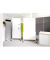 Stativdrehtafel-Whiteboard easy2move, 6455484, 100x180cm (HxB), kunststoffbeschichtet, Aluminium