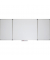 Klapp-Whiteboard MAULstandard, 6457984, 100x60cm (HxB), kunststoffbeschichtet, Aluminium