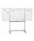 Stativdrehtafel-Whiteboard MAULstandard, 6458684, 300/150x100cm, kunststoffbeschichtet, Aluminiumrahmen