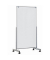 Stativdrehtafel-Whiteboard MAULpro easy2move, 6339684, 100x180cm (HxB), kunststoffbeschichtet, Aluminium