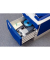 Registraturlocher 5180-00-35 blau bis 6,3mm 63 Blatt mit Anschlagschiene