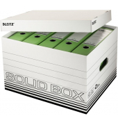Archivbox Solid 6119-00-01, weiß, Pappe