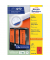 R&uuml;ckenschilder ultragrip L4766-100, rot, breit/kurz, 61x192mm, selbstklebend, permanent 