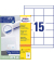 Etiketten ultragrip 3669-200, weiß 70x50,8mm, rechteckig, 