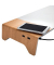 Monitorständer Smartstyle USB 52 x 8 x 25 cm (B x H x T) 5kg nicht höhenverstellbar Kunststoff/Acryl metallic/holzlook