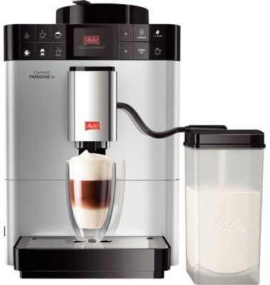 CAFFEO Kaffeevollautomat Passione, one touch, silber, Rezeptfunktionen
