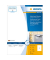 Etikett 4602 210x297mm ws