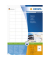 Etiketten Premium 4606, weiß 38,1x21,2mm, rechteckig, 