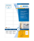 Folienetiketten Special 9537, wei&szlig;, 63,5x33,9mm, rechteckig