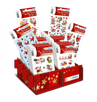 Schmucketikett Sortiment DECOR Nikolaus & Co. 60 Pack