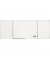 Whiteboard-klappbar ferroscript®, 1240203, 120/240x90cm, emailliert, Aluminiumrahmen