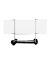 Whiteboard-klappbar ferroscript mobil, 1242718, 180/360x120cm, emailliert, Aluminiumrahmen